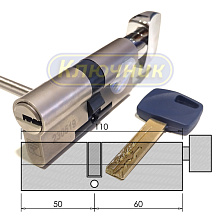 Цилиндры / По типам / Перфорированные цилиндры / Цилиндр APECS XR-110(50/60C)Ni. Магазин "Ключник" в С-Пб.
