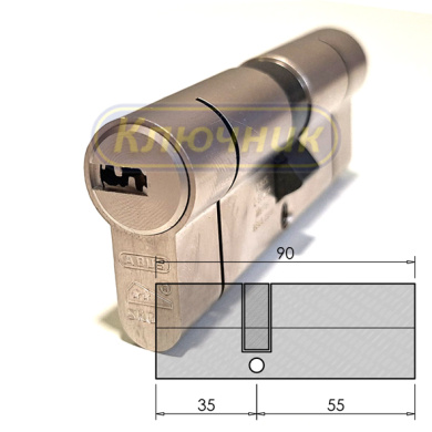 Цилиндр ABUS D10 PS 90(35/55)N
