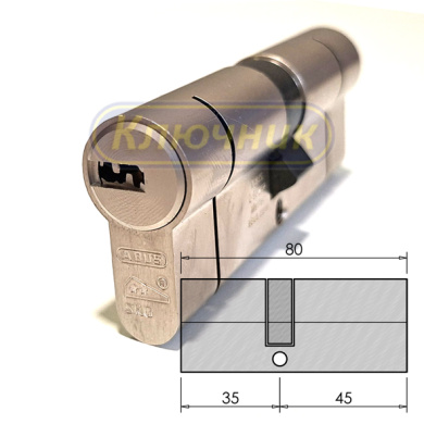 Цилиндр ABUS D10 PS 80(35/45)N