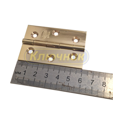 Петля латунная AMIG 1002 60x40 латунь