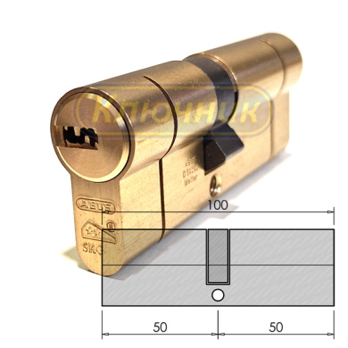 Цилиндр ABUS D10 PS 100(50/50)G