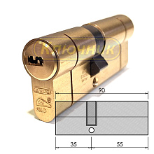 Цилиндр ABUS D10 PS 90(35/55)G