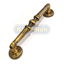 Ручки / Ручки скобы / Простые ручки скобы / Ручка скоба FUARO PALAZZO AB матовая бронза. Магазин "Ключник" в С-Пб.